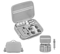 DKIIL NOIYB DJI Neo Bag, PU Carry Case for DJI Neo Fly More Combo, Storage Bag Compatible with RC-N3 Remote Control, 3 Batteries, Battery Manager