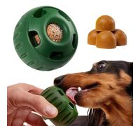 DKIIL NOIYB Schleckball Dogs, Pupsicle Dog Chew Toy, Reusable Dog Food Dispenser, Fillable Treat Holder, Interactive Dog Toy Dog Anxiety Relieve (A-Leaking Food Balls)