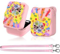 DKIIL NOIYB Silicone Protective Case for Bitzee Disney, Non-Slip Shockproof Protective Case with Lanyard, Travel Carry Bag, Virtual Pet Accessories for Bitzee Disney, Carry Bag for Digital Pet (A3