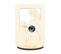 DKINY Baby Scan Photo Frames, Parents To Be Gifts, Pregnancy Gifts for Expecting Parents, Wooden Sonogram Ultrasound Picture Frames Present for New Parents Gender Reveal Baby Shower