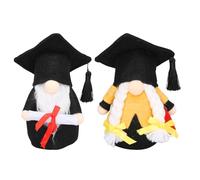 DKINY Graduation Gifts 2024 - 2 PCS Gnomes Gonks Plush Dolls for Her Him, Presents for Graduates Daughter Son, Party Decorations Table Ornaments