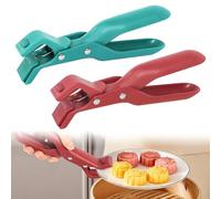 DKITWWKU 2pcs Anti-Scalding Bowl Holder, Multi-Purpose Anti-Scalding Bowl Clamp For Kitchen, Hot Plate Clamp, Hand Guard Labor-Saving Bowl Clamp, Kitchen Tools For Bowls, Pots And Plates