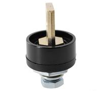 DKJ10-25 DKJ35-50 European Single Plate Rear Fast Connector Socket for Welding Cable, Quick Connect Power Tool Accessory in Gold and Black, Durable 1pc Design for Workshop Equipment(A)