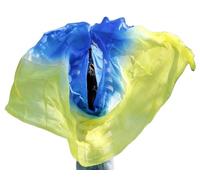 DKJAHSEK Belly Silk Veils Women Belly Dance Veil Scarf Silk Veil Belly Dance Red orange yellow(03,90x200cm)