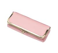 DKJAHSEK Glasses Case Hard Shell Glasses Boxes Holder Automatic Closing Multifunctional Eyebrow Box Creative Reading Eyewear Case(Pink)