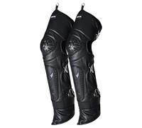 DKJAHSEK Motorcycle Winter Knee Pad PU Leather Windproof Waterproof Thermal Kneepad Leg Protector Motorbike Scooter