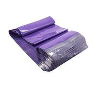 DKJAHSEK Plastic Courier Green Bag Express Packaging Thicken Clothing Waterproof Mailing Bags Self Seal Envelope Pouch Lots(Purple,10 PCS-17X30cm)