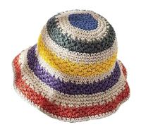 DKJAHSEK Womens Straw Hat Hand-made UV Protection Sun Visor Beach Hats Women Visors Foldable Summer(3)