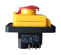 DKLD DZ-6-2 5Pins Electromagnetic Switch Emergency Stop Pushbutton Switches for Industrial Machine Tool Equipment AC-3 AC250V 15A 5E4 IP55