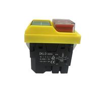 DKLD DZ04 4 Pins Waterproof Electromagnetic Push Button Switches ON OFF Start Stop Switch for Grinding Machine 250VAC 8(6) A