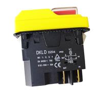 DKLD DZ04 Waterproof Electromagnetic Push Button Switch for Electric Cutter Grinder 4 pins Bipolar ON-OFF