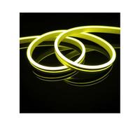 DKLIMA 12V Waterproof LED Neon Rope Light 6mm Flexible Silicone Strip Cuttable 2M 1pc(Lemon Yellow)