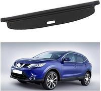 DKLIMA Retractable Rear Trunk Parcel Shelf for Nissan Qashqai 2009 2014, Curtain Shelves Luggage Cargo Shield Cover Auto Shelves Organizer