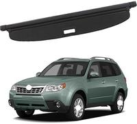 DKLIMA Retractable Rear Trunk Parcel Shelf for Subaru Forester 2009 2012, Curtain Shelves Luggage Cargo Shield Cover Auto Shelves Organizer