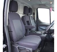 DKMOTO DK541P3 Tailored Van Seat Covers for Ford Transit Custom - with Fold Down Table