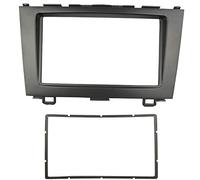 DKMUS Double Din Radio Dash Installation Mount Trim Kit Compatible with Honda CR-V CRV 2007-2011 Stereo Bezel