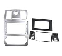 DKMUS Radio Stereo Bezel for Chrysler 300C 2005-2007 Dash Installation Mount Trim Kit Fits 9" and Double Din