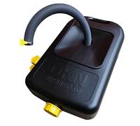 DKN LEISURE 10L Black Waste Water Container with Hose for Campervans RV