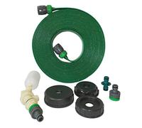 DKN LEISURE Universal Mains Water Adaptor with 15m Green Flat Non-Toxic Hose