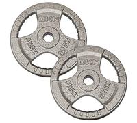 DKN Tri Grip Cast Iron Olympic Weight Plates