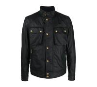 Dknvy Dark Navy Bomber Jacket - male - Belstaff - Leather Jackets - Blue - XL - Jackets XL