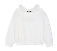 Dkny - 2-in-1 T-shirt - Offwhite - Girl - 8 Years