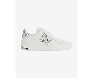 DKNY Abeni Lace Up Shoes Pure White Black Women - 37