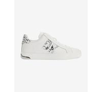 DKNY Abeni Lace Up Shoes Pure White Black Women - 38