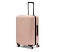 DKNY Amazon Exclusive On the Go 25" Hardshell Lightweight Expandable Checked Luggage with Spinner Wheels,Blush