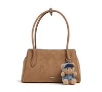 DKNY Amelie Shopper Bag Genuine Leather 36 cm brown