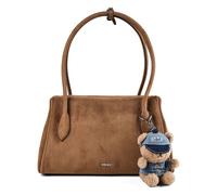 DKNY Amelie Shoulder Bag Genuine Leather 33 cm brown
