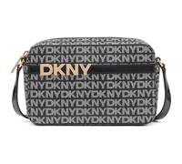 DKNY Women's Avril Camera Bag, Black and Black Logo, Black And Black Logo, Small
