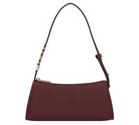 DKNY Avril Shoulder Bag Genuine Leather 26 cm red
