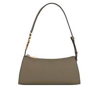 DKNY Avril Shoulder Bag Leather 26 cm olive