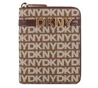 DKNY Avril Wallet Leather 12.5 cm brown