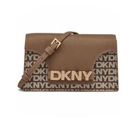 DKNY Avril Women's Wallet with Drawstring Pouch, Chinese/Shitake, One Size, Clutch