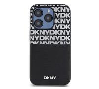 DKNY Backcover for iPhone 15 Pro with Card Sleeve
