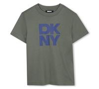 DKNY Boy's D62431 T-Shirt, Grape, 14 Years