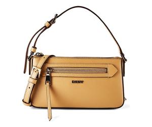 DKNY Bryant Ave Shoulder Bag Genuine Leather 23 cm brown