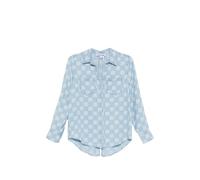 DKNY buttonned-front print shirt - Blue S-M-L-XL