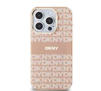 DKNY Case for iPhone 13 Pro Max in TPU Soft with Pattern, Pink