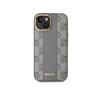 DKNY Case for iPhone 15 Compatible Ultra-Chic Checkered Pattern