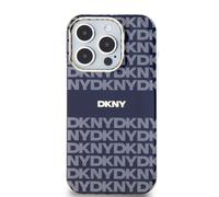 DKNY Case for iPhone 15 Pro in TPU Soft with Pattern, Blue