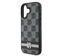 DKNY Case for iPhone 16 Elegant with Tile and Stripe Patterns