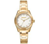 DKNY Chambers DK1L017M0055 - Woman - 30 mm - Analogue - Quartz - Mineral Glass White 30 mm