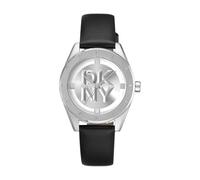 DKNY Chambers Midi Quartz Watch 5 ATM, Black, Standard Size, Modern