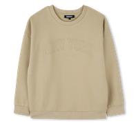 Dkny - Cotton Fleece Sweatshirt - Sand - Unisex - 8 Years