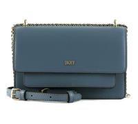 DKNY Women's Bryant Chain Flap Crossbody, Coastal Blue, Coastal Blue, Small
