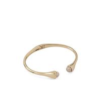 DKNY crystal-embellished cuff bracelet - Gold OS