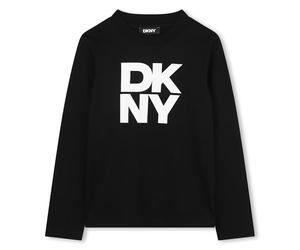 DKNY D62457 T-Shirt, Black, 14 Years